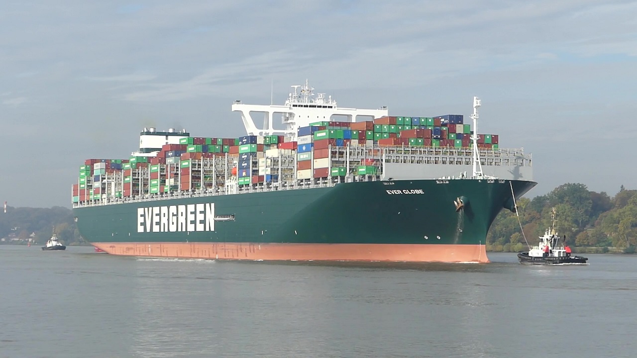 Containerschiff Ever Globe Containerschiff Ever Globe
